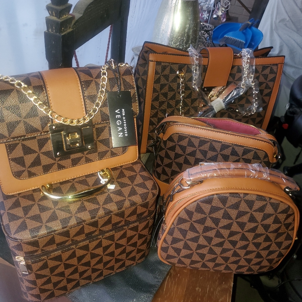 13pc Monogram Handbag Set